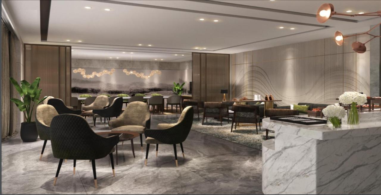 Radisson Blu Mumbai International Airport 호텔 외부 사진 The Club lounge at Beijing Capital International Airport